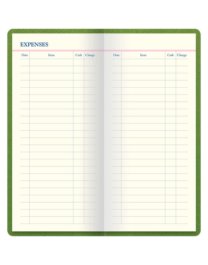 Legacy Slim Pocket Travel Journal Green#color_legacy-green