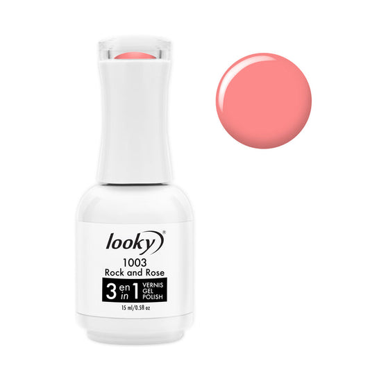 Looky Vernis Gel 3 en 1 #1003 Rock and Rose (Collection Fête Foraine)