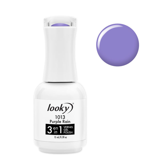Looky Vernis Gel 3 en 1 #1013 Purple Rain (Collection Fête Foraine)