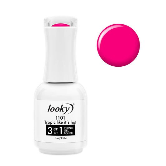 Looky Vernis Gel 3 en 1 #1101 Tropic like it's hot (Collection Brisa de Rio)