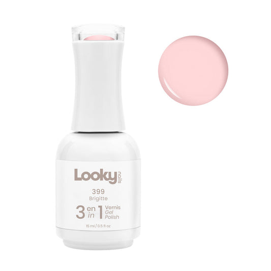 Looky Vernis Gel 3 en 1 #399 Brigitte (Collection Nude)
