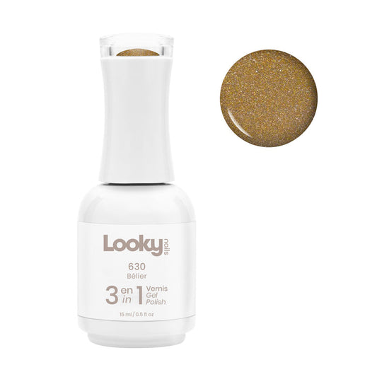 Looky Vernis Gel 3 en 1 #630 Bélier (Collection Astro)