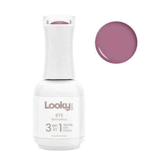 Looky Vernis Gel 3 en 1 #673 Romance (Sarah Couture 2022)