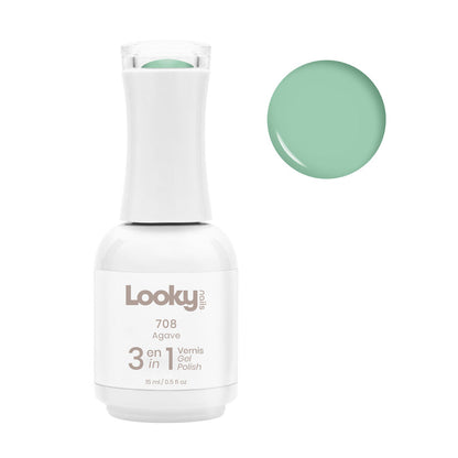 Looky Vernis Gel 3 en 1 #708 Agave (Collection Été Sarah Couture 2022)