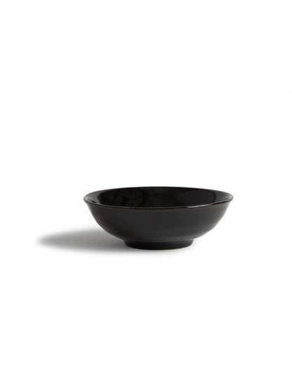 Low Black Bowl