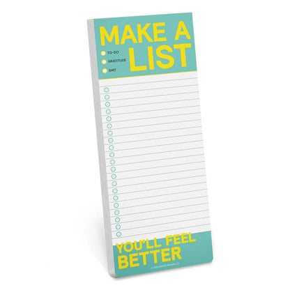 Make a List Make-a-List Pad