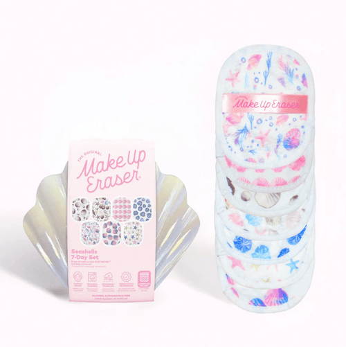 Makeup Eraser - Seashells 7 Day Set - Aesthetics By Kell