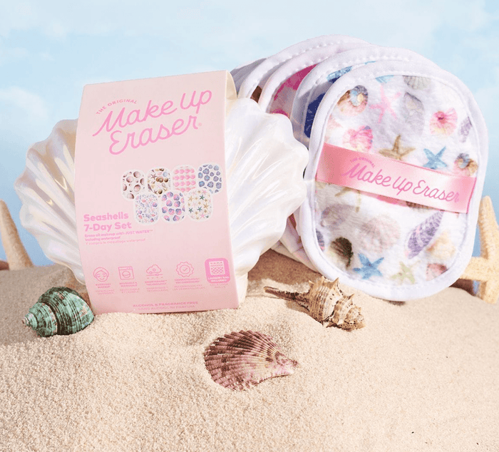 Makeup Eraser - Seashells 7 Day Set - Aesthetics By Kell