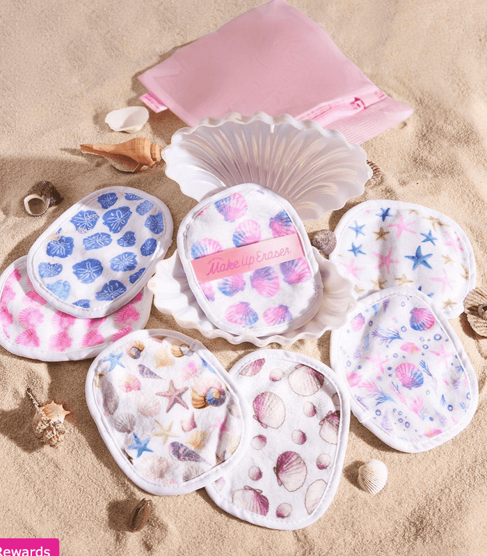 Makeup Eraser - Seashells 7 Day Set - Aesthetics By Kell
