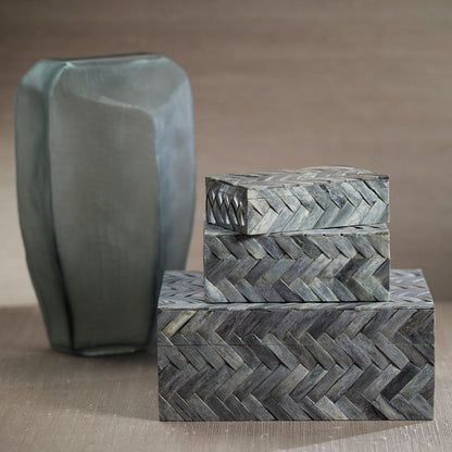 Mayfair Woven Bone Boxes - Picture Frames by Carlyle Avenue