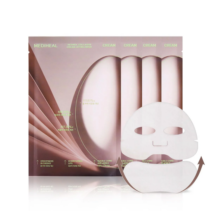 MEDIHEAL Retinol Collagen Cream Lifting Mask