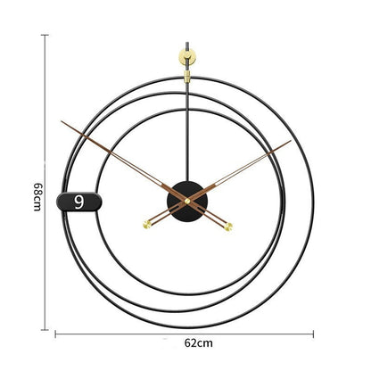 Metal Wall Clock