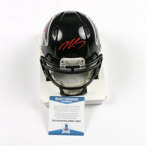 Michael Vick Signed Speed Mini Helmet Atlanta Falcons