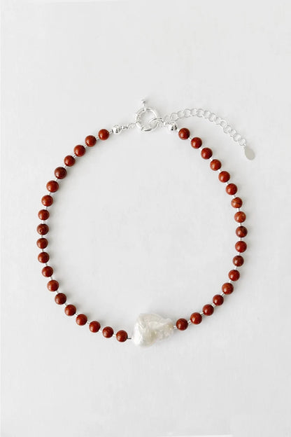 Mila Ii Necklace with Fireball Pearl