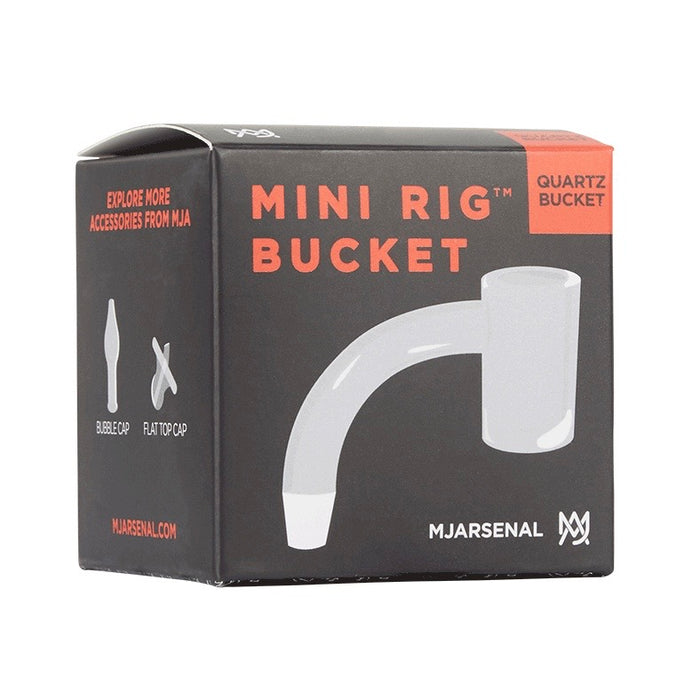 MJ Arsenal Mini Rig Quartz Bucket - 10mm Male