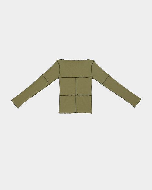 Moss Cinder LS Tee