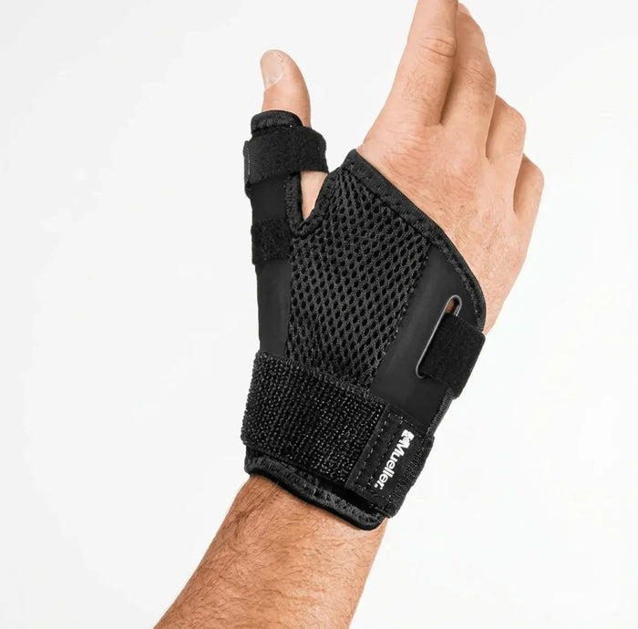 Mueller Reversible Thumb Stabilizer, One Size, Black - Happy Bargain Bin