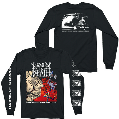Napalm Death "Harmony Corruption" Longsleeve