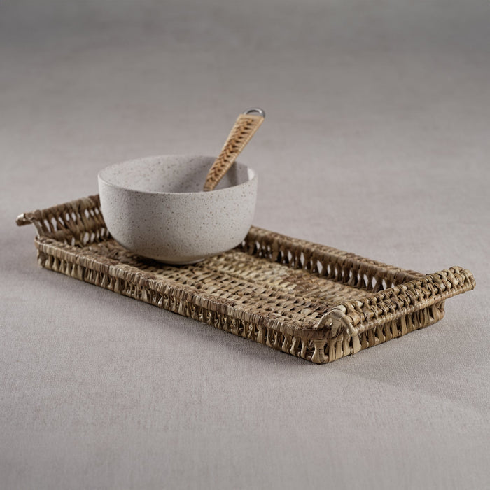 Natural Pandan Essentials Tray - Trays by Carlyle Avenue