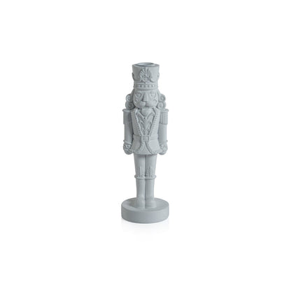 Nutcracker Taper Holder - Matte White - Candle Holders by Carlyle Avenue