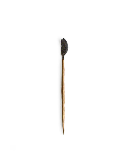 Oak Sprout Chashaku Tea Ladle - Abstract