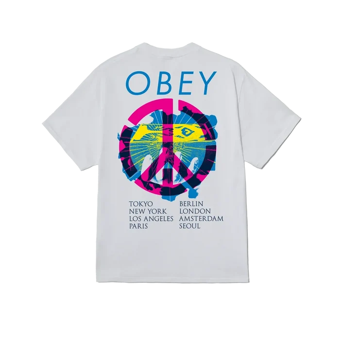 Obey Peace Brick Tee