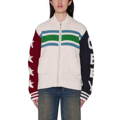 Obey Unbleached Etta Cowichan Sweater