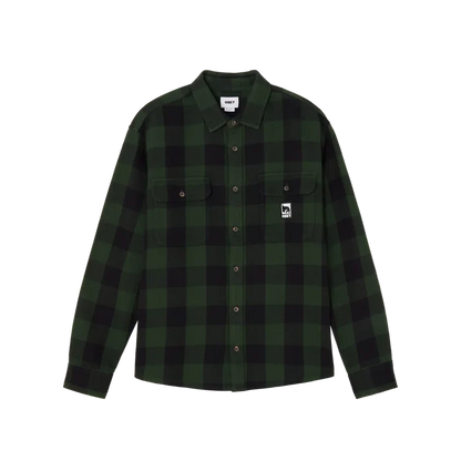 Obey Woven Kombu Multi Flannel