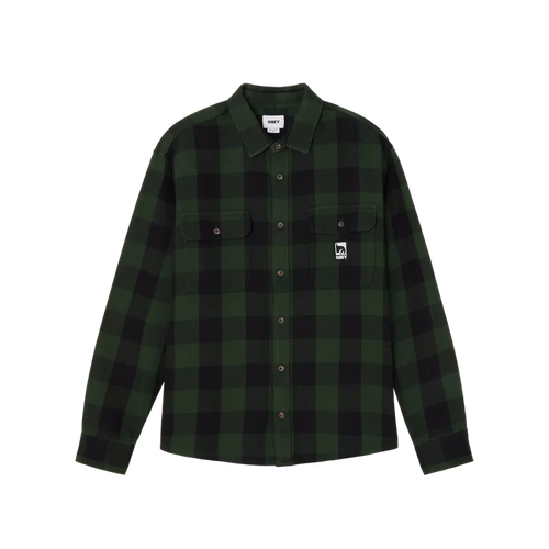 Obey Woven Kombu Multi Flannel