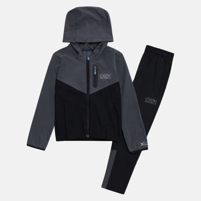 OEX Junior Fell Tracksuit - Charcoal/Black