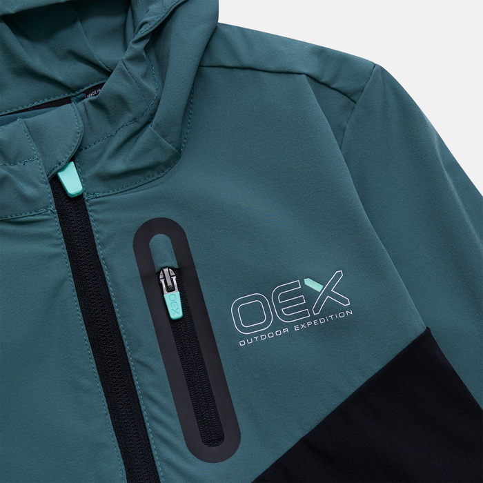 OEX Junior Fell Tracksuit - Green/Black