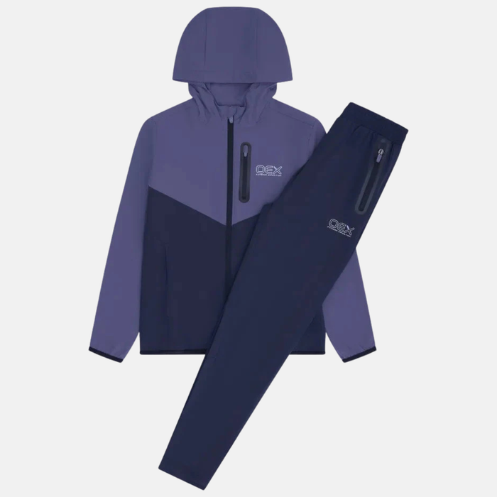 OEX Junior Fell Tracksuit - Midnight/Grape