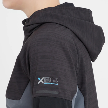 OEX Junior Peak Tracksuit - Black/Charcoal