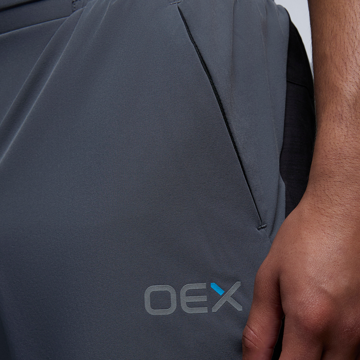 OEX Peak Trackpants - Charcoal/Black