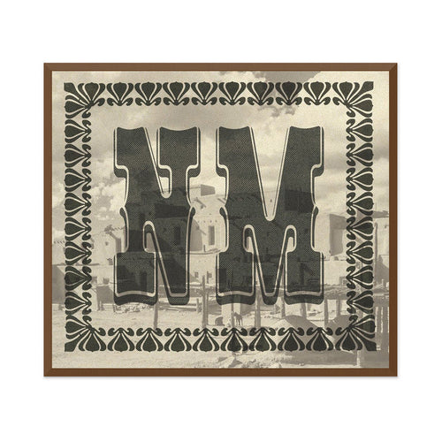 Old West Alphabet 4 Wall Art