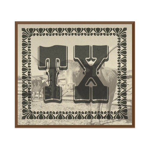 Old West Alphabet 5 Wall Art