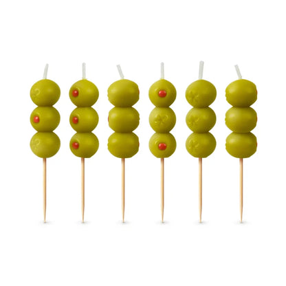Olive Cocktail Party Candles