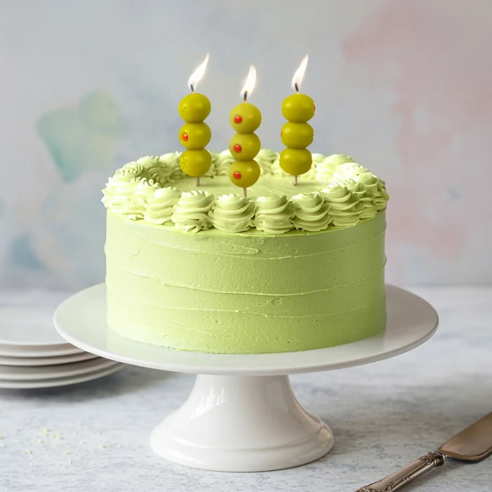 Olive Cocktail Party Candles
