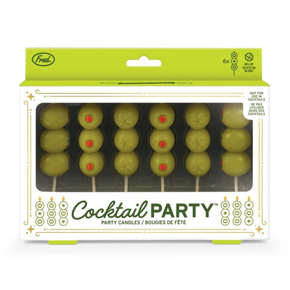 Olive Cocktail Party Candles