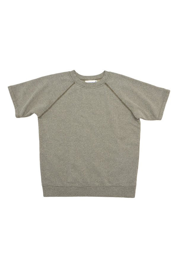 Olive Heathered Magnuson Short Sleeve Raglan