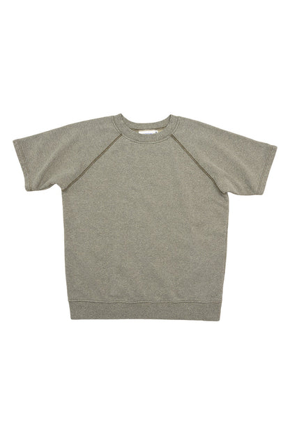 Olive Heathered Magnuson Short Sleeve Raglan