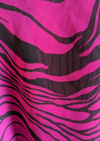 Adult S/M / Purple Zebra