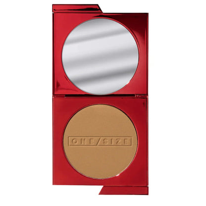 ONE/SIZE Turn Up The Base Powder Foundation Medium Dark 4 (G) Golden Undertones 8g - Happy Bargain Bin