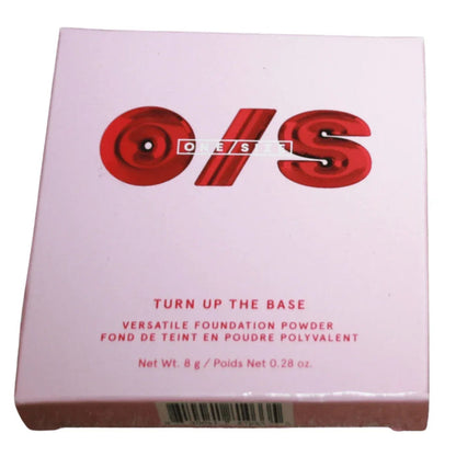 ONE/SIZE Turn Up The Base Powder Foundation Medium Dark 4 (G) Golden Undertones 8g - Happy Bargain Bin