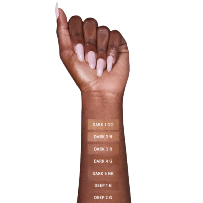 ONE/SIZE Turn Up The Base Powder Foundation Medium Dark 4 (G) Golden Undertones 8g - Happy Bargain Bin