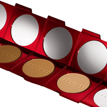ONE/SIZE Turn Up The Base Powder Foundation Medium Dark 4 (G) Golden Undertones 8g - Happy Bargain Bin