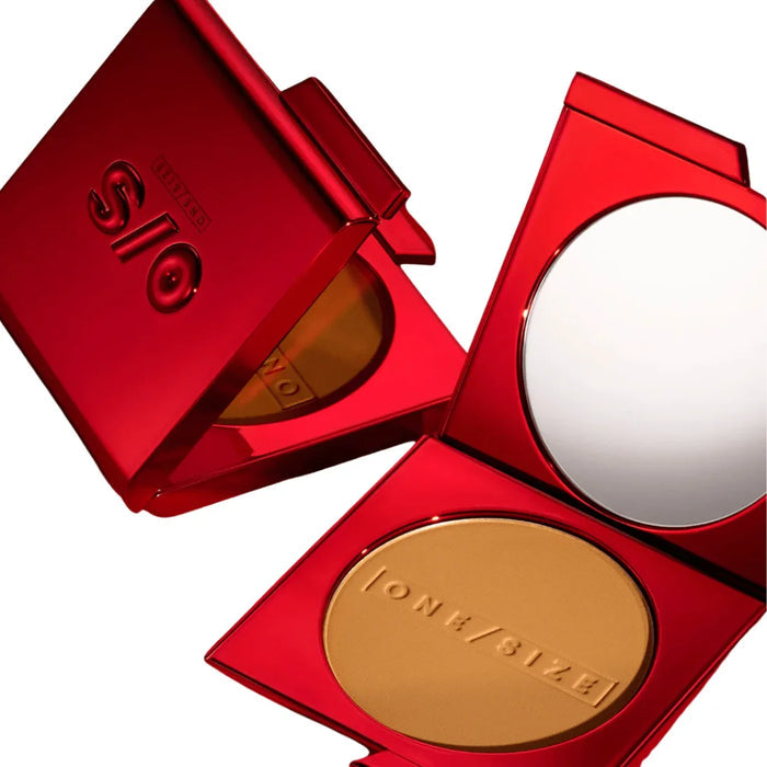 ONE/SIZE Turn Up The Base Powder Foundation Medium Dark 4 (G) Golden Undertones 8g - Happy Bargain Bin