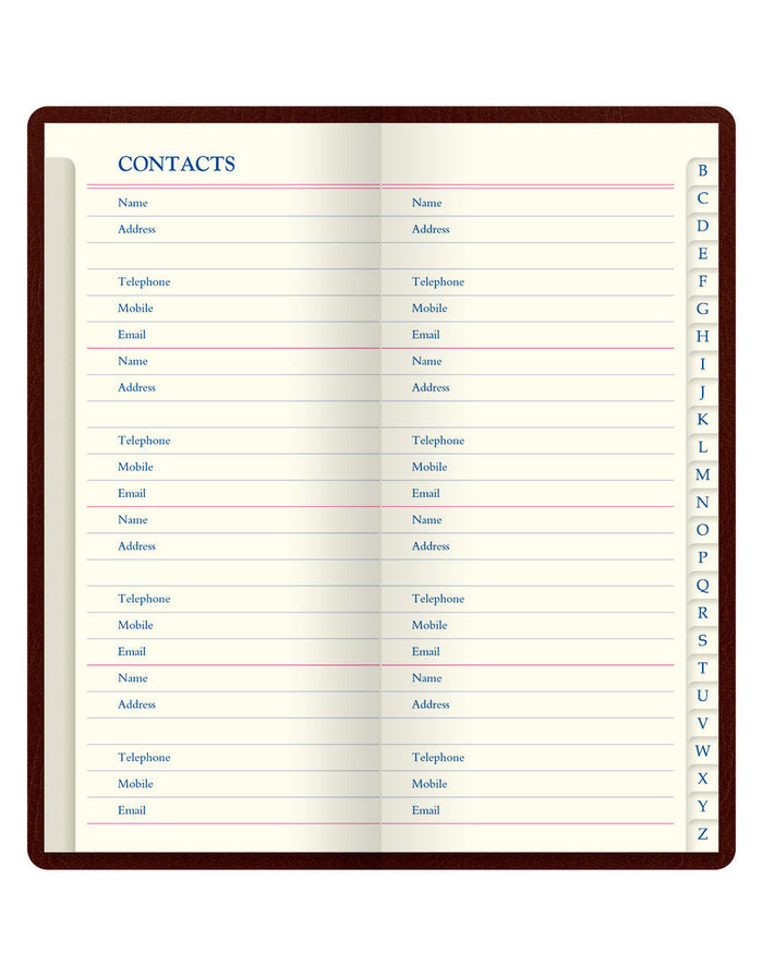 Origins Slim Pocket Address Book Chocolate Brown#color_chocolate