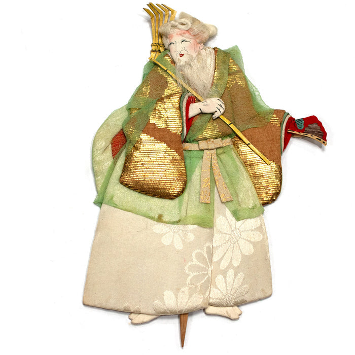 Oshi-e Ningyo Flat Doll Jo and Uba
