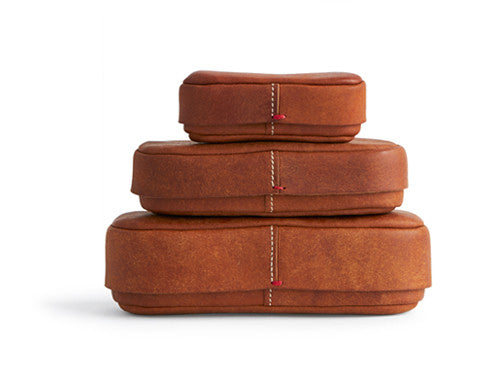Oval Leather Case